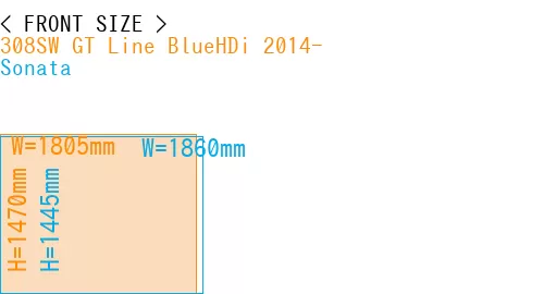 #308SW GT Line BlueHDi 2014- + Sonata